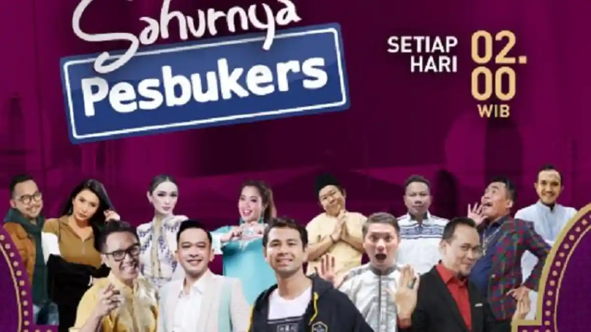 Variety Show Pesbukers Hadir 2 Kali Sehari Selama Bulan Ramadan