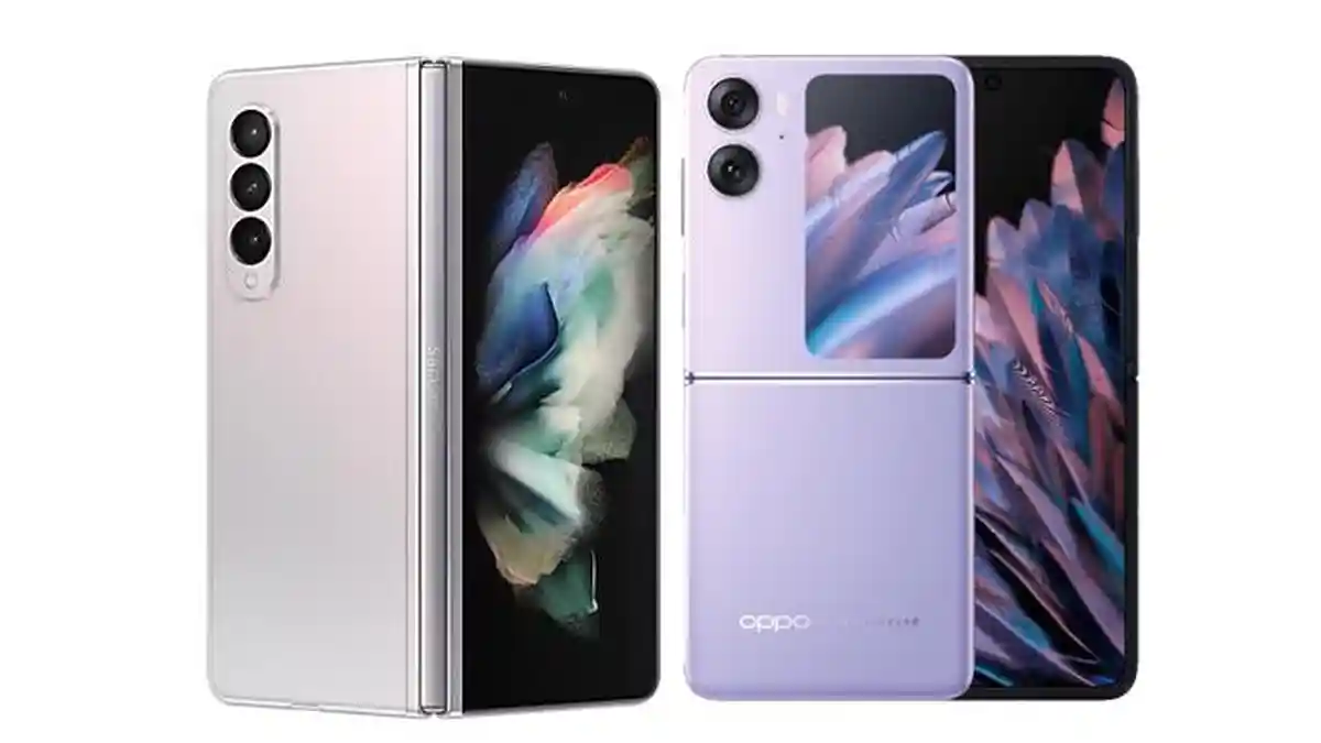 Perbandingan Spesifikasi Harga HP Samsung Z Fold 5 dan Oppo Find N2 Flip, Sama-sama HP Lipat