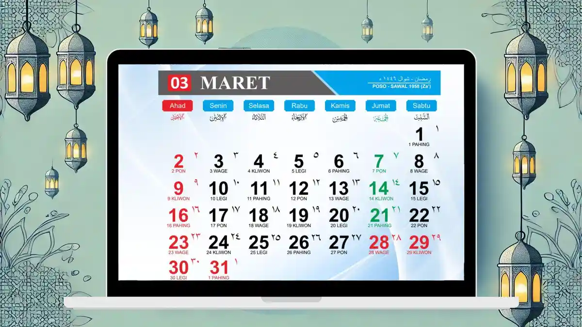 Kalender 2025 : Puasa Ramadhan Tanggal Berapa, Cek Jadwal Libur Selama Ramadhan
