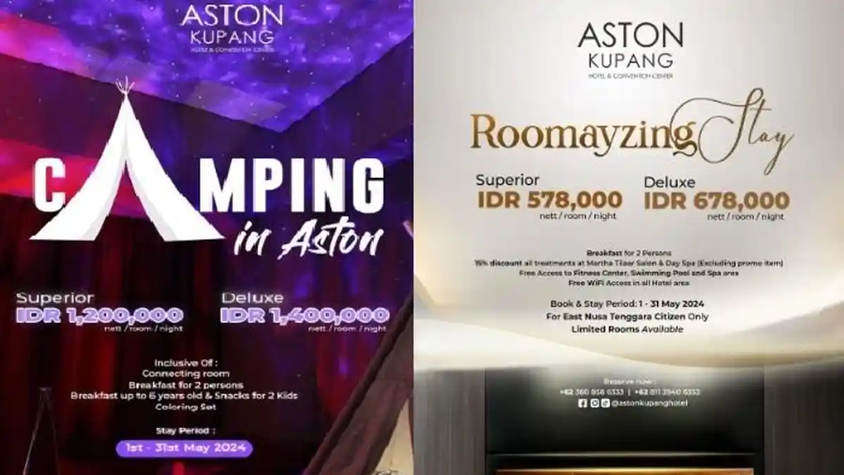 Habiskan Waktu Liburan dengan Menginap di Aston Kupang Hotel & Convention Center