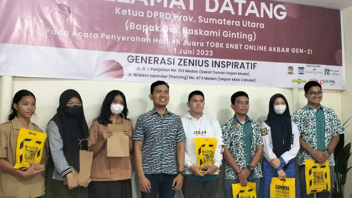 1.442 Pelajar Ikuti Try Out Akbar UTBK dari Gen-Zi, 10 peserta Terbaik Peroleh Beasiswa Uang Tunai