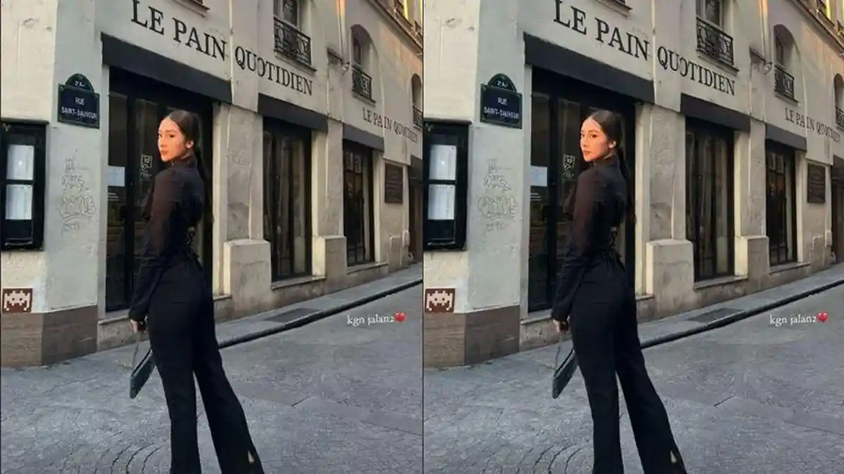 Anya Geraldine Rindu Liburan Setelah Bagikan Potret di Paris