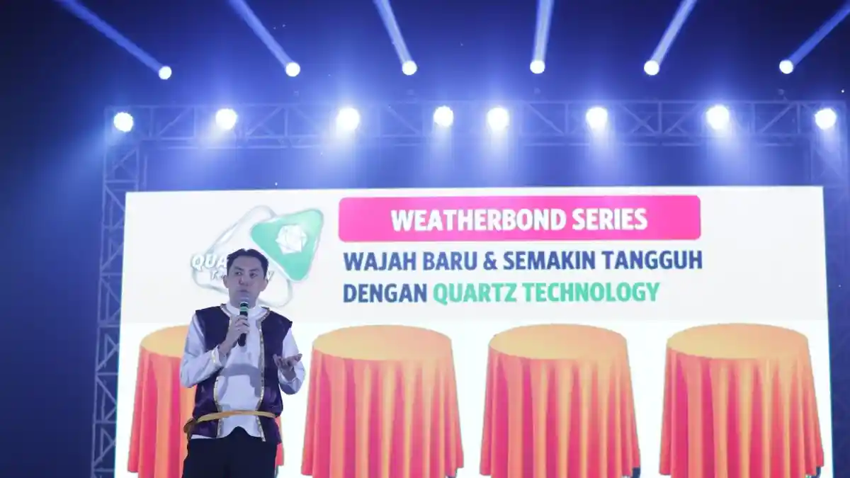 Hadapi Cuaca Ekstrem Tropis, Cat dengan Quartz Technology jadi Andalan Tembok Eksterior