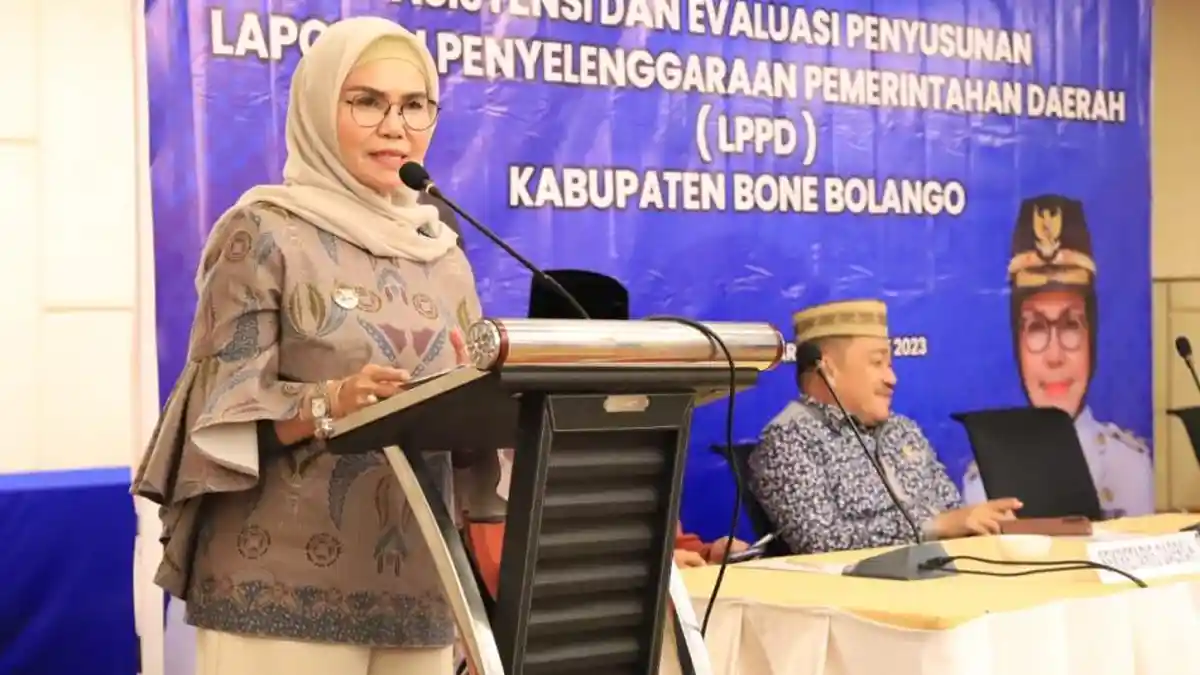 Wabup Bone Bolango Minta OPD Kerja Sama Susun Laporan Tahunan