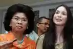 Arumi Bersama Ibu Menteri Linda Amalia Sari Gumelar