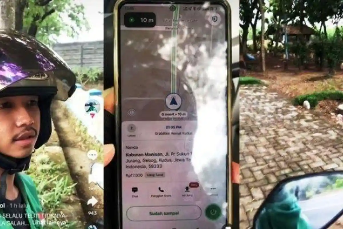 Driver Ojol Merinding Dapat Order dari Kuburan Minta Diantar ke KFC, Bantah Settingan: Mangsamu?