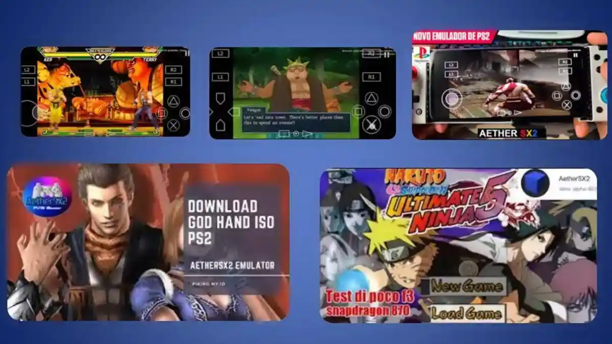 Download Aether SX2 Apk Mod Emulator PS 2, Nostalgia Main Game Jadul di HP Android Bareng Teman