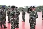 Panglima TNI Terima Laporan Kenaikan Pangkat 57 Perwira Tinggi