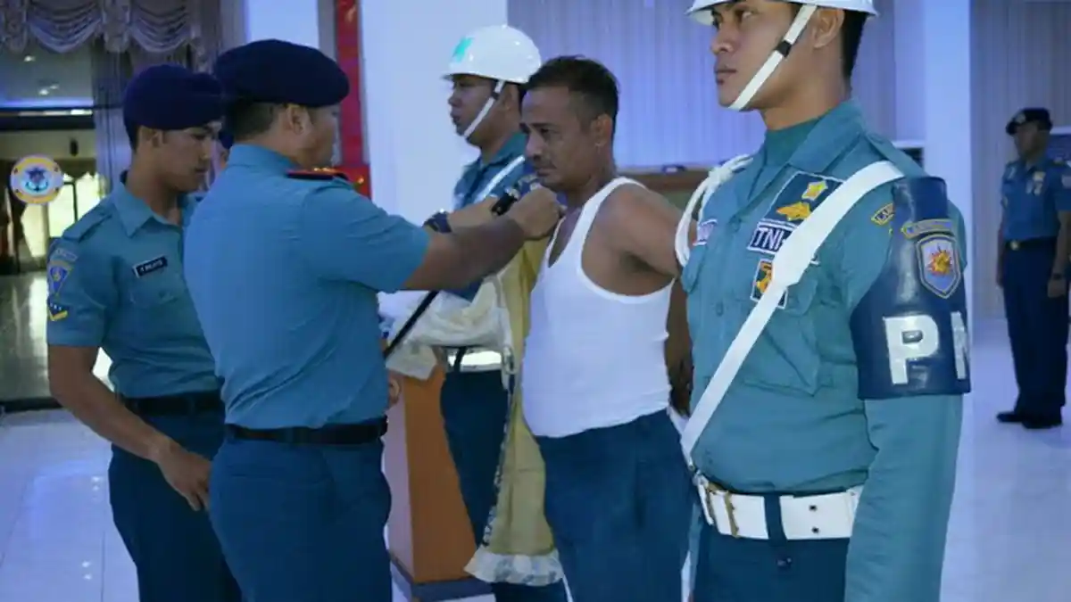 Positif Sabu, Lanal Sangatta Berhentikan Koptu Ar