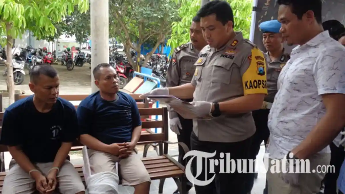 Polres Trenggalek Tembak Kaki Komplotan Residivis Pembobol Rumah Kosong