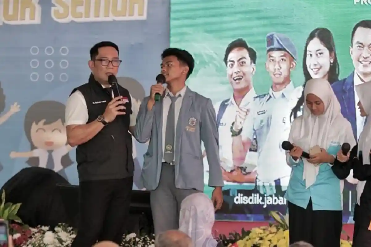Ridwan Kamil Ingatkan soal Pungli selama PPDB 2023, Imbau Tak Harus Masuk Sekolah Negeri