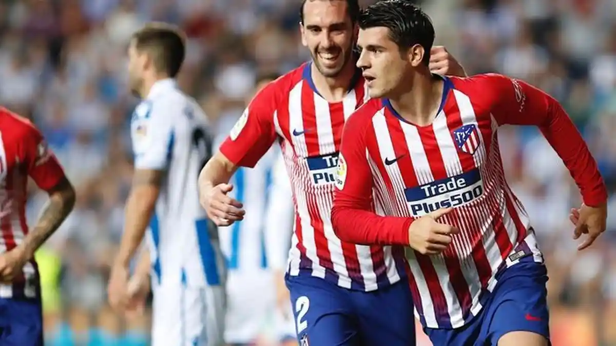 Babak Pertama Celta Vigo vs Atletico Madrid: Alvaro Morata Bawa Atletico Unggul Sementara