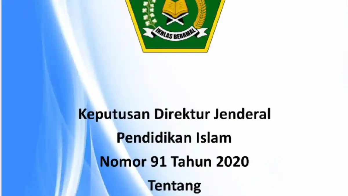 Edaran Baru Dirjen Pendidik Islam, Pendidikan Al Quran Kini Jadi Lembaga