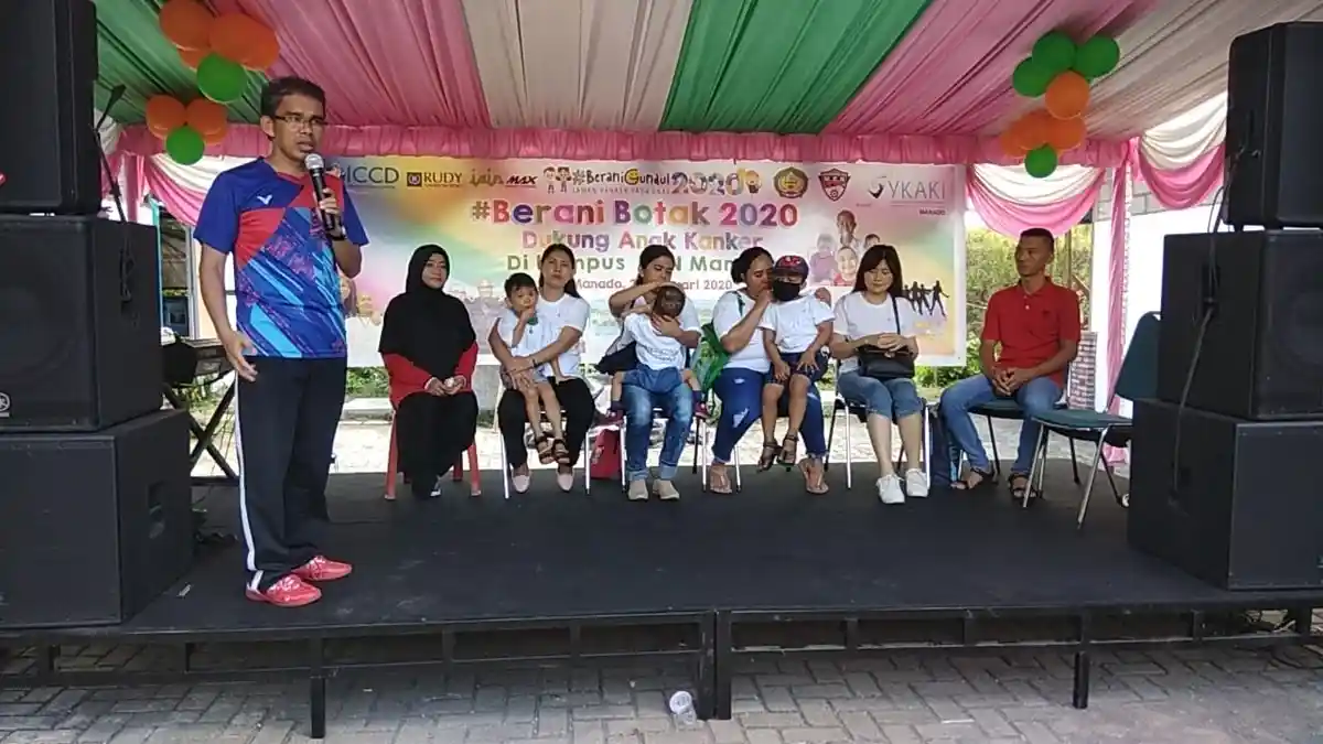Rambut Rektor IAIN Terjual Rp 3 Juta untuk Anak Kanker