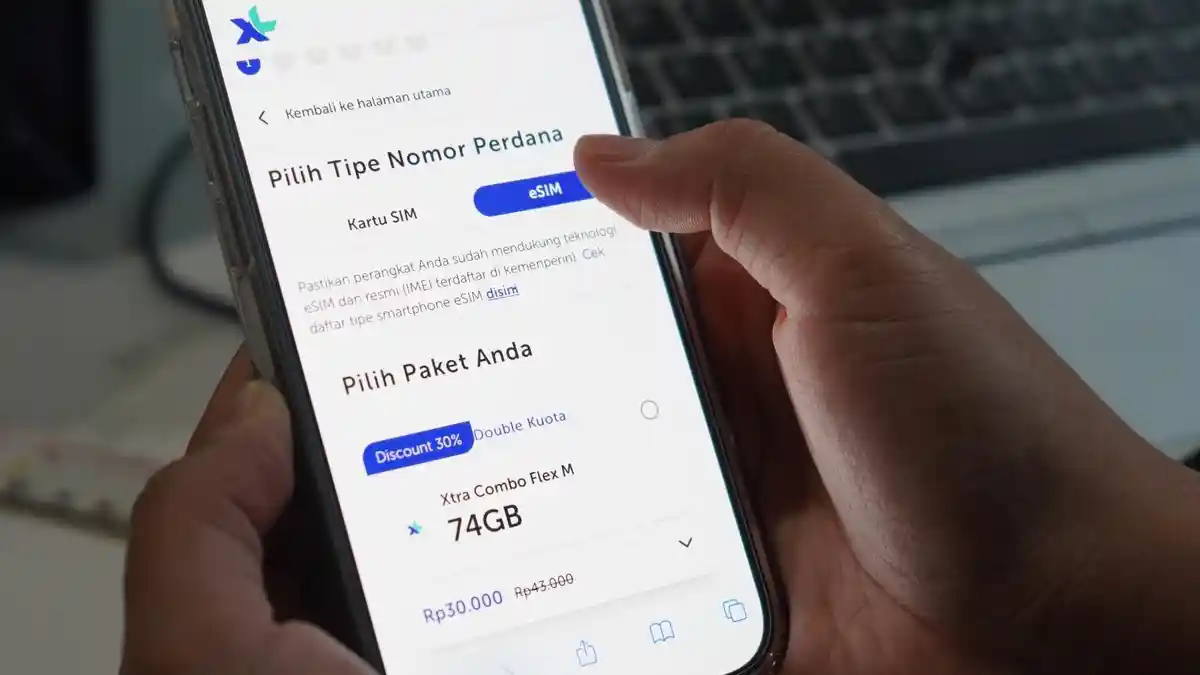 Keunggulan e-SIM XL Axiata, Bikin Komunikasi Makin Simpel dan Mudah Aktivasinya