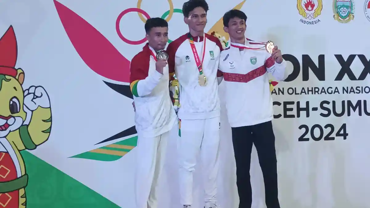 Riau Berhasil Boyong Emas dan Perak di Senam Artistik PON 2024