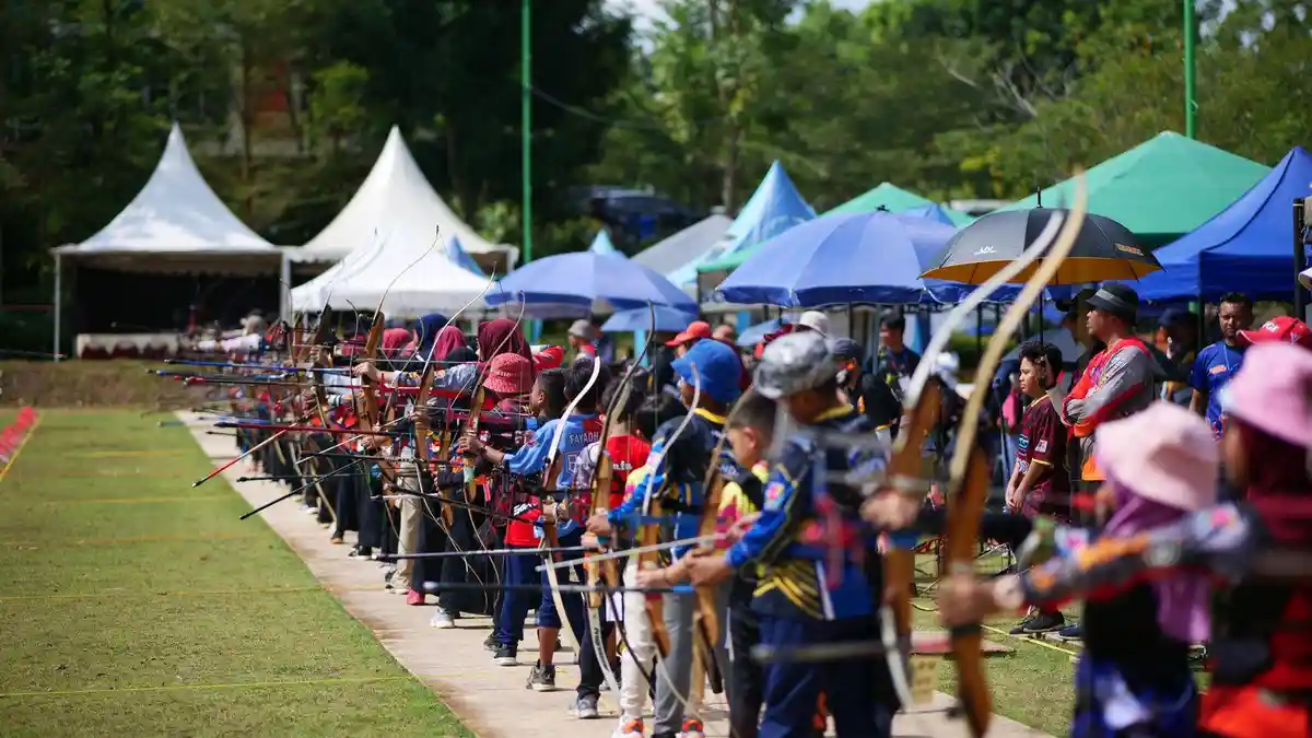 Batam Open Archery Championship 2ND 2024 DIbanjiri Pemanah Pemula