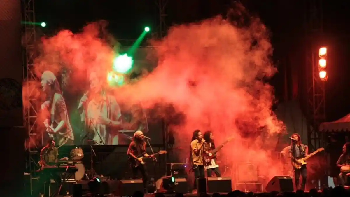 Pesta Para Penggemar Reggae di Yogyakarta