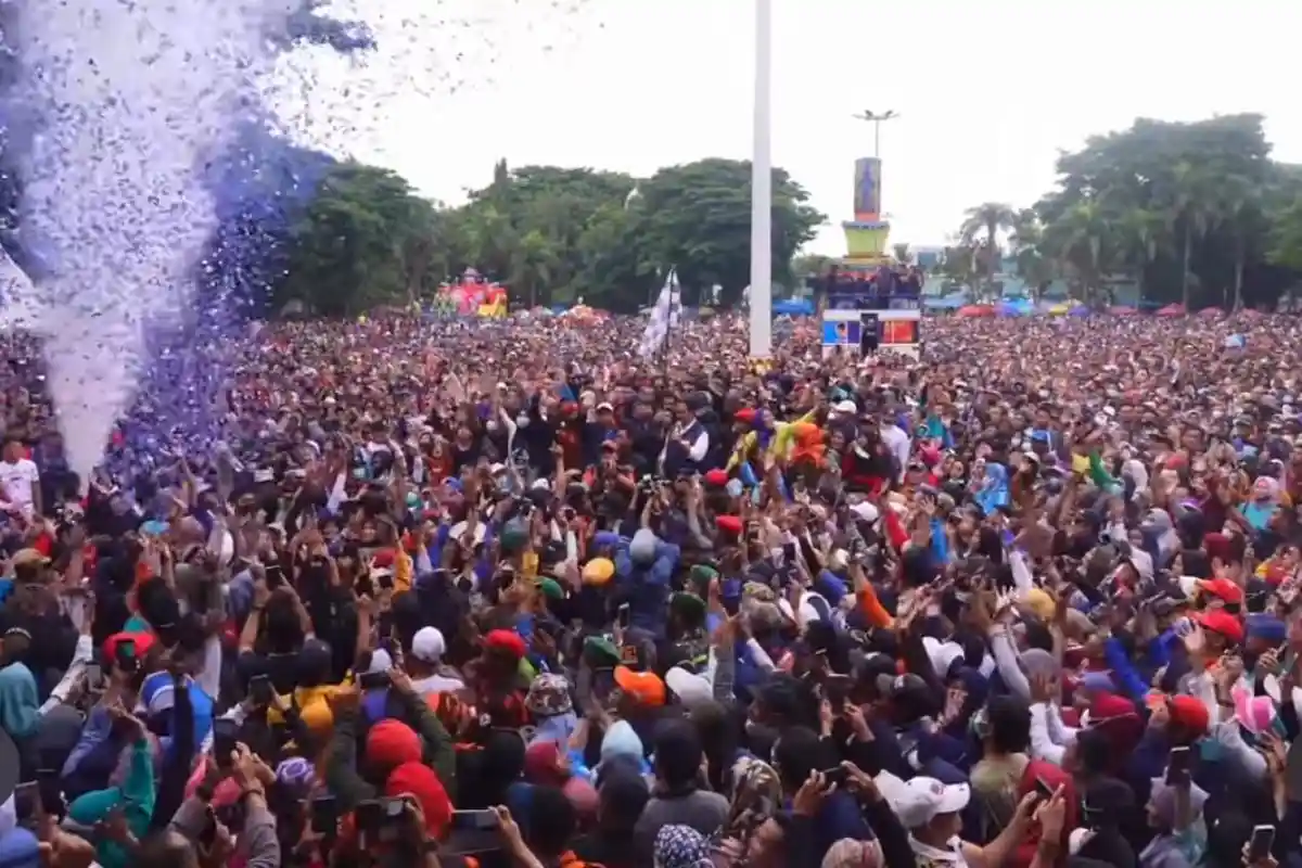 Anies Baswedan Unggah Video Massa di Pangkep Jelang Pilpres 2022, Netizen: Presiden 2024