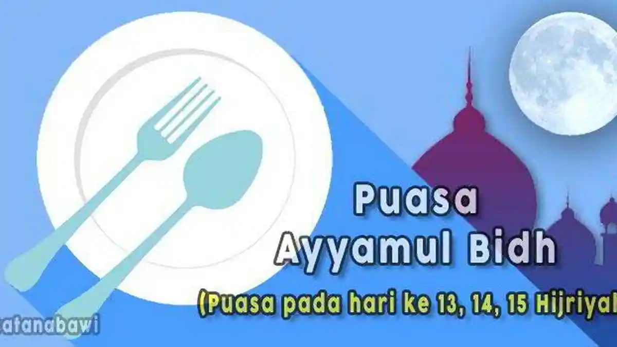 Niat Puasa Ayyamul Bidh, Puasa pada 20-22 Oktober 2021