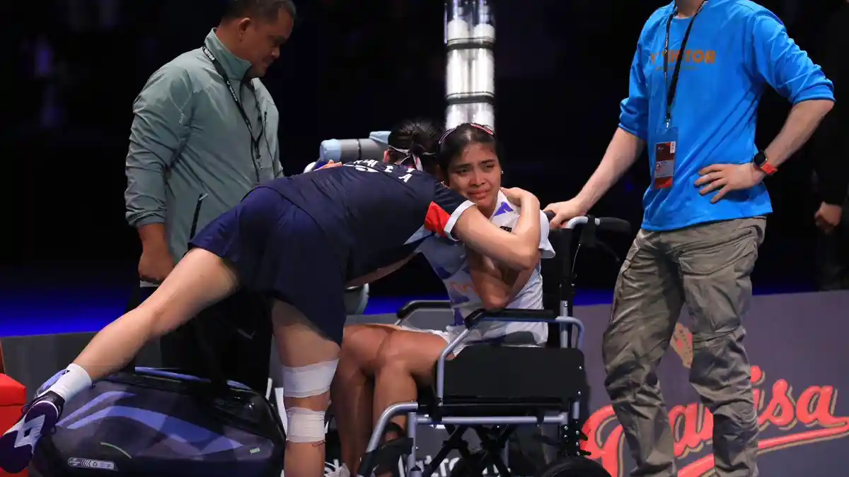 Kondisi Terkini Jorji Usai Cedera di Denmark Open 2024