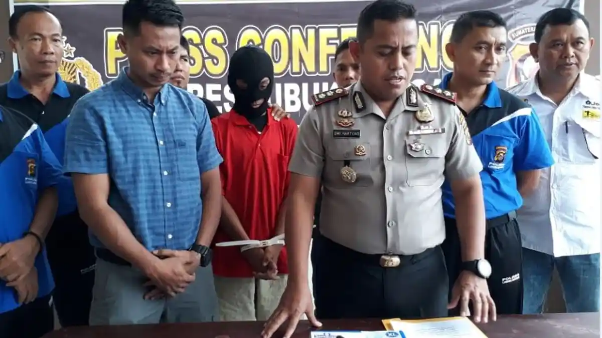 Ditangkap Sepulang Sekolah, Ini Pengakuan HAN Pembunuh Erwin di Lubuklinggau