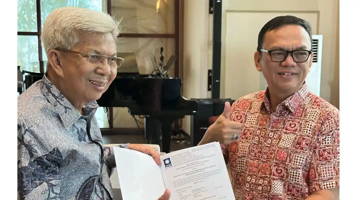 PAN Resmi Usung Pasangan Mawardi Yahya-Anita Noeringhati di Pilgub Sumsel 2024
