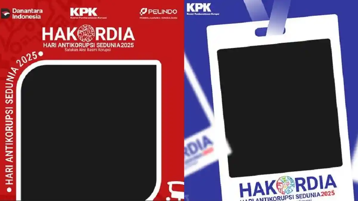 30 Link Twibbon Hari Antikorupsi Sedunia 9 Desember 2025, Lengkap Cara Mudah Unggah di Media Sosial