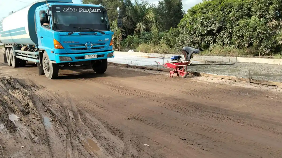 Perbaikan Jalan Lingkar Luar Selatan Sampit Kotim Mulai Dikerjakan, Progres Baru 20 Persen