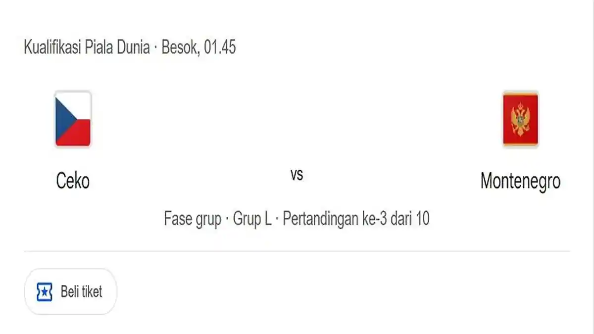 Prediksi Skor dan Susunan Pemain Republik Ceko VS Montenegro, Adu Tajam Schick dan Krstovic