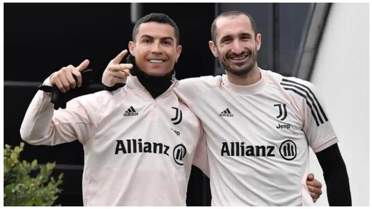 Mantan Bek Juventus Giorgio Chiellini: Saya Sangat Beruntung Bisa Main Bareng Cristiano Ronaldo