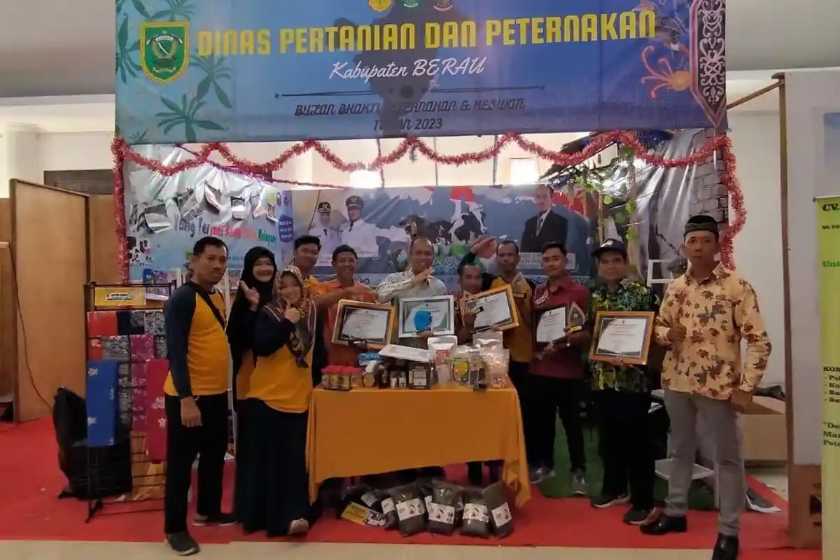 Distanak Berau Borong Juara di Bulan Bakti Peternakan dan Keswan Tingkat Kaltim 2023
