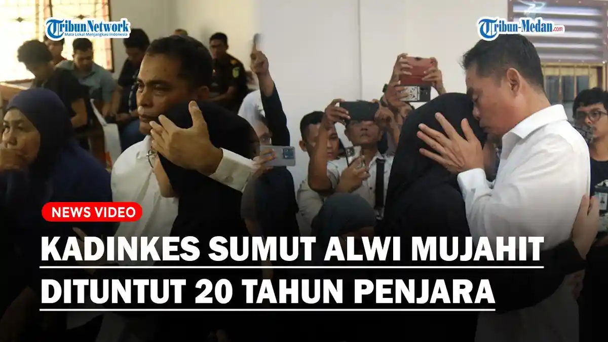 PECAH Tangis Anak Istri Alwi Mujahit, Ayah Dituntut 20 Tahun,Robby Tilap Dana Covid Lebih Besar 17 M