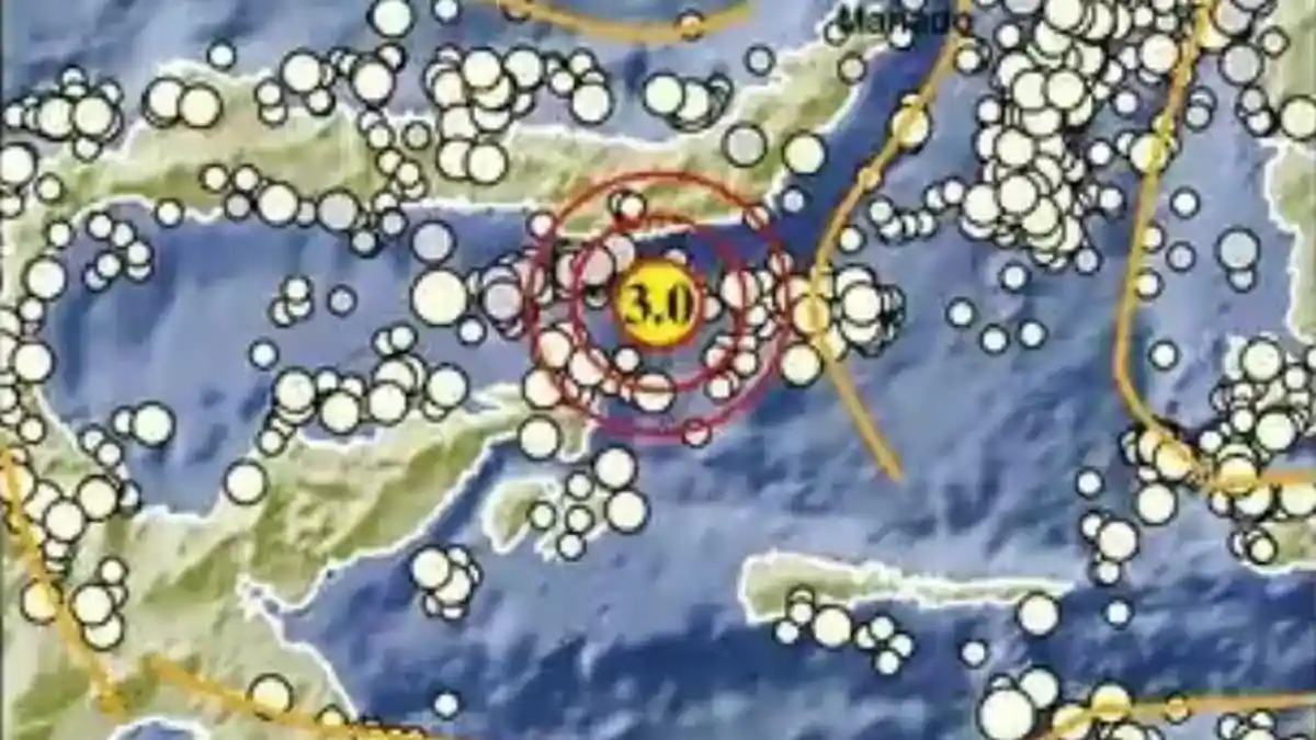 Info Gempa Hari Ini, BMKG Deteksi Gempa M 3.0 Guncang Bolaang Uki Sulut, Cek Kedalaman dan Dampaknya