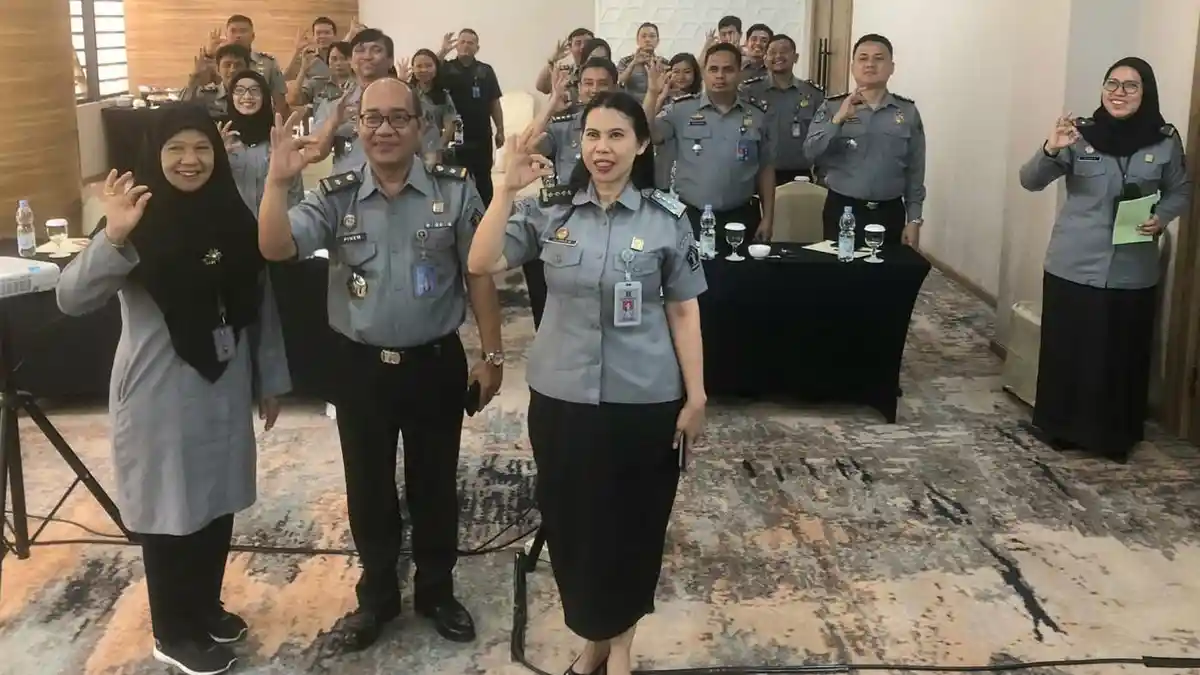 Kanwil dan UPT Pemasyarakatan dan Imigrasi Ikuti Diseminasi Konvensi Anti-penyiksaan dari Ditjen HAM