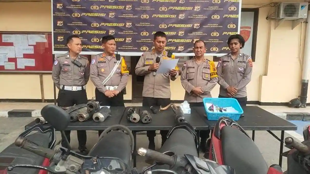 Polresta Jayapura Catat 667 Pelanggar Terjaring Selama Oprasi Zebra Cartenz 2024