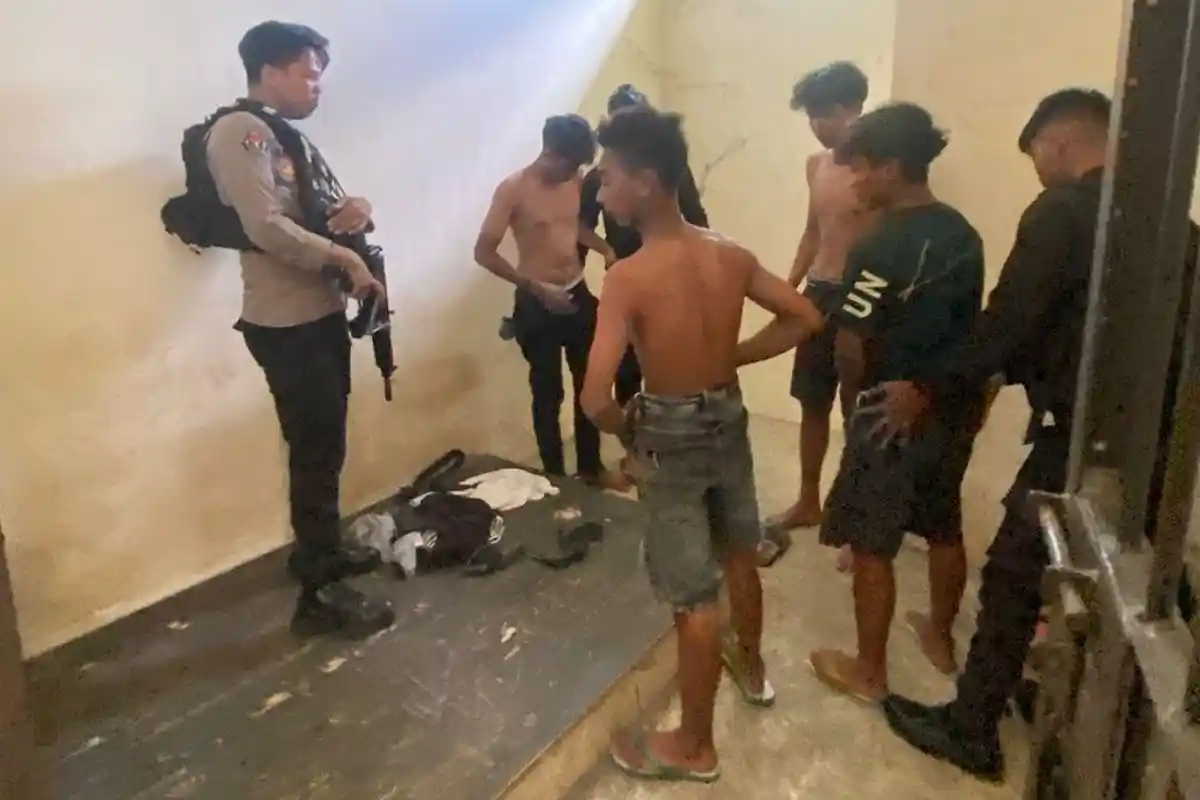 4 Pemuda di Mamuju Ditangkap Polisi Saat Hendak Jual 4 Karung Kakao Curian