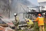 Rumah Bedeng di Samping Lapas Dr Cipto Semarang Ludes Terbakar, Pemadaman Pakai Apar Tak Berhasil