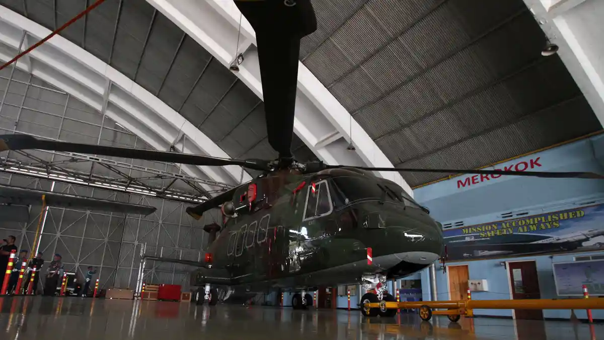 KPK Telisik Proses Pengadaan Helikopter Angkut AW-101 Lewat Perwira TNI AU