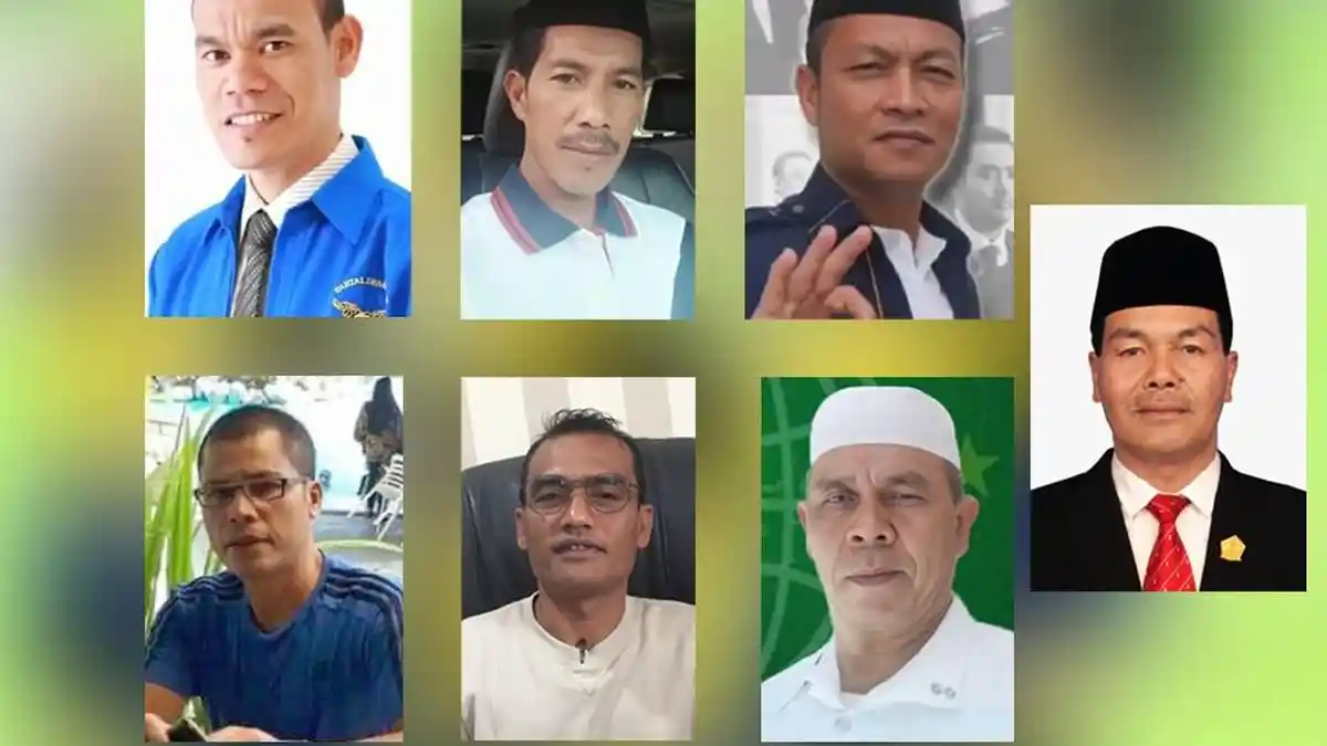 Ini 7 Wajah Calon Anggota DPRK Bener Meriah, Raup Suara Terbanyak di Dapil II