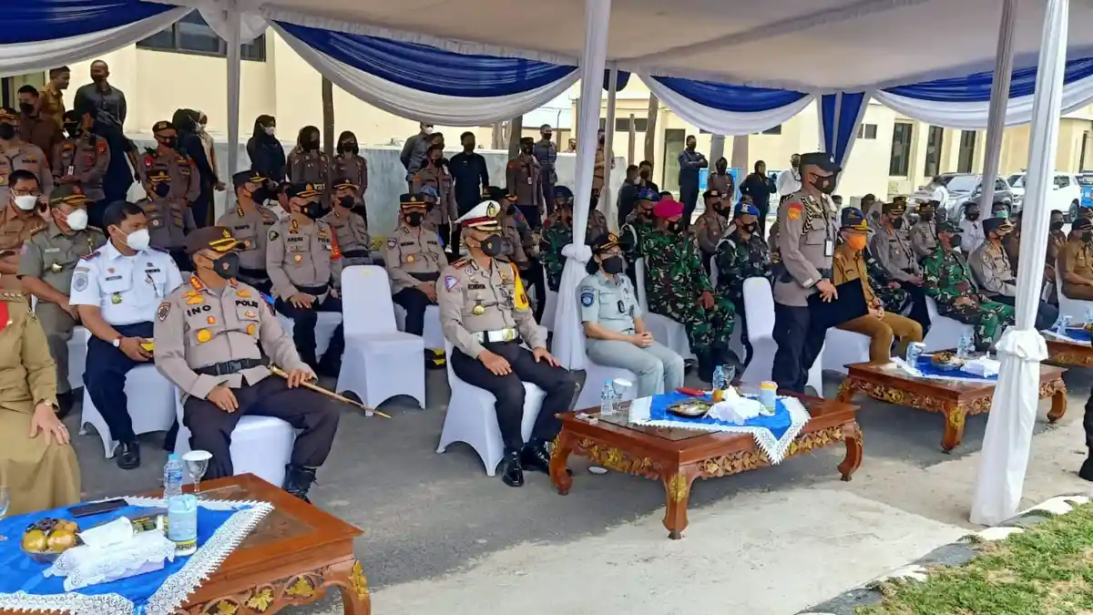 Kepala PT Jasa Raharja Cabang Lampung Hadiri Gelar Pasukan Operasi Zebra Krakatau 2021