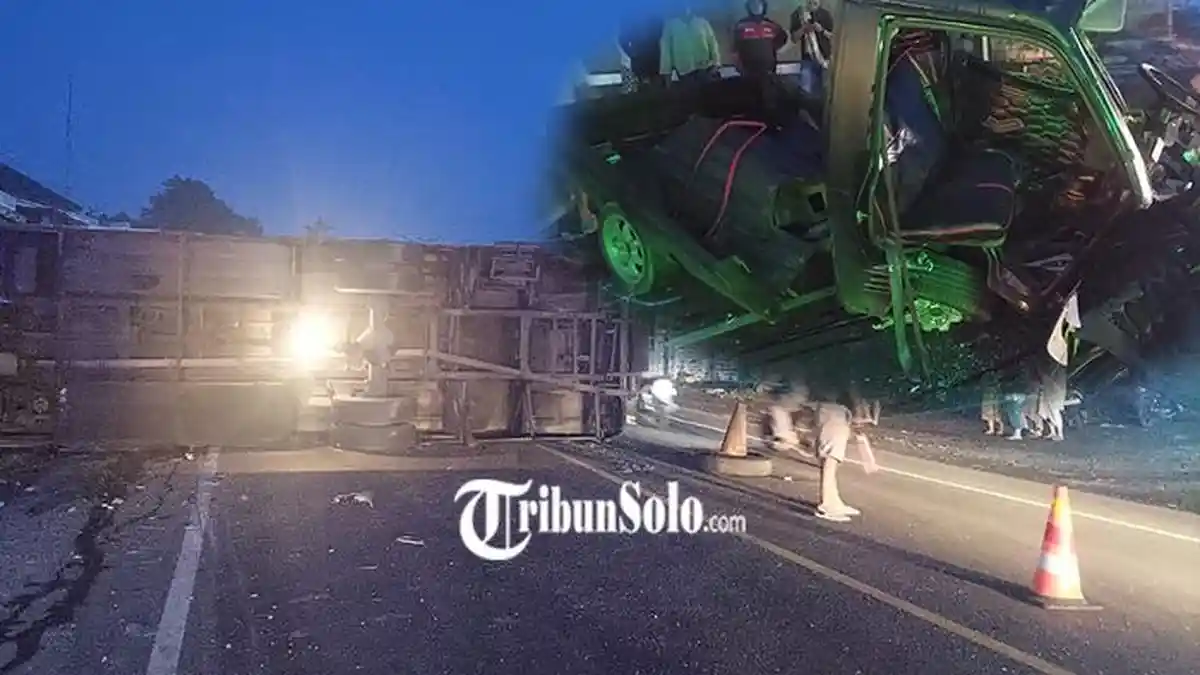 2 Jenazah Korban Adu Banteng Bus Vs Pikap di Ampel Boyolali Sudah Dibawa Pulang Keluarga