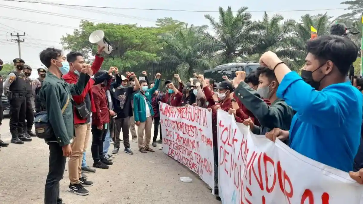 Mahasiswa Minta Kapolres Tangerang Dicopot Buntut Kasus Rekannya Dibanting saat Demo