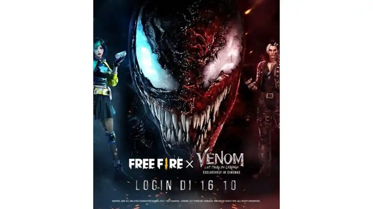 UPDATE Kode Redeem FF 25 September 2021: Klaim Sekarang & Jangan Lewatkan Kalaborasi Free Fire-Venom