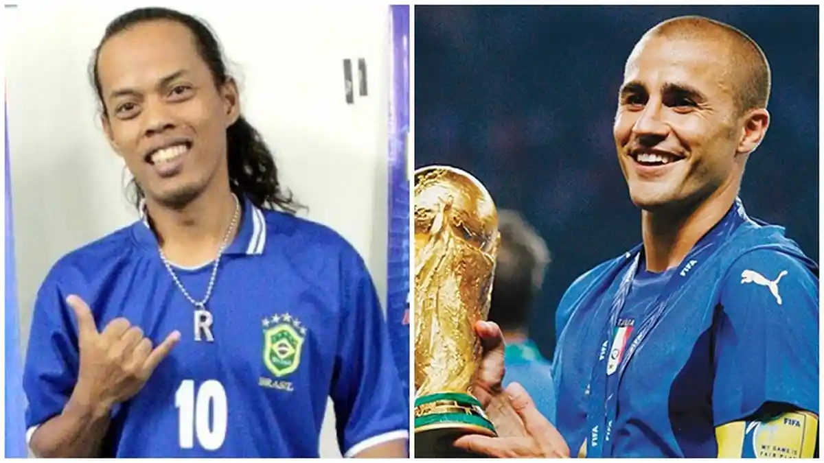 Ronaldikin Meninggal Dunia, Inilah Kenangan Manis Bersama Fabio Cannavaro