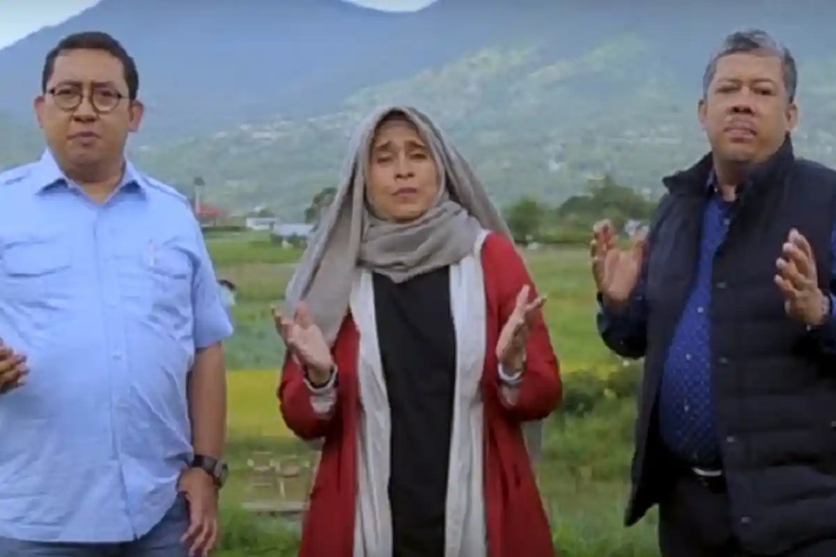 Ditengah Pandemi Corona, Fadli Zon Nyanyi Bareng Fahri Hamzah dan Neno Warisman, Sindir Jokowi?