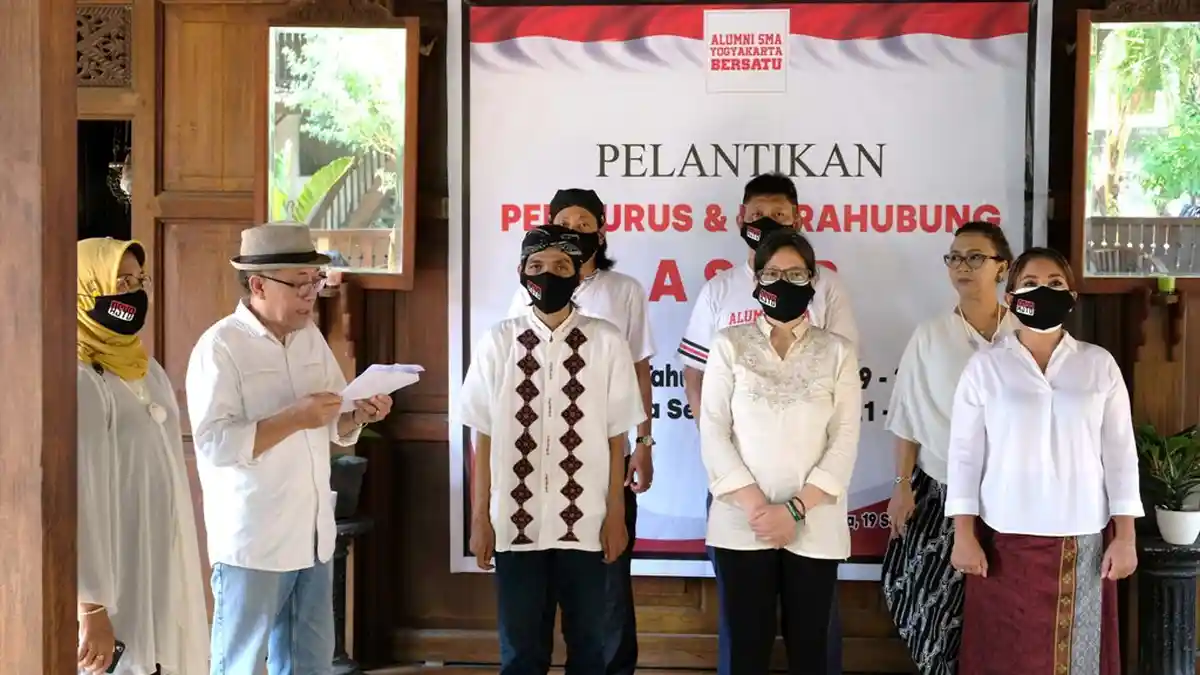Alumni SMA Yogyakarta Bersatu (ASYB) Lantik Pengurus dan Narahubung Periode 2021-2022