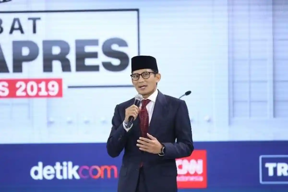 8 Janji Sandiaga Uno yang Dilontarkan di Debat Ketiga, akan Hapus Sistem Ujian Nasional
