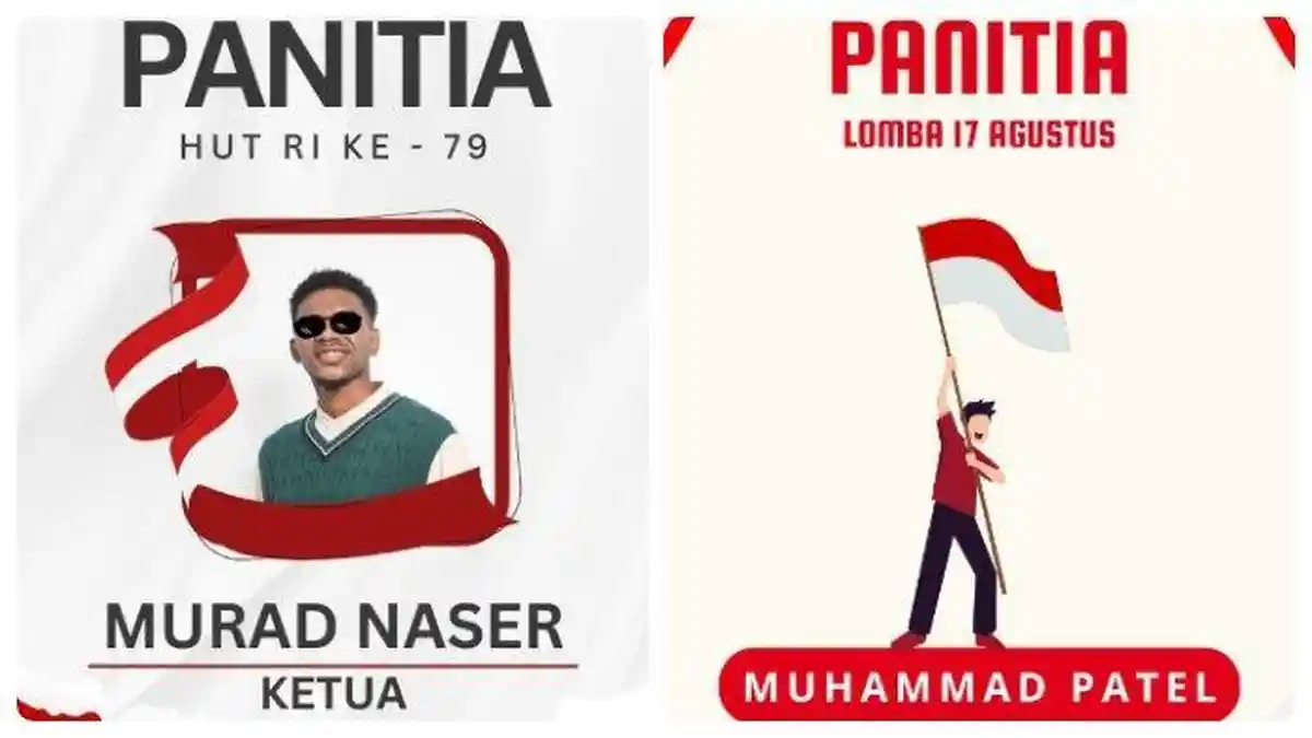 30 Desain ID Card Panitia 17 Agustus 2024, Siap Pakai dan Edit Sendiri, Tinggal Download Gratis