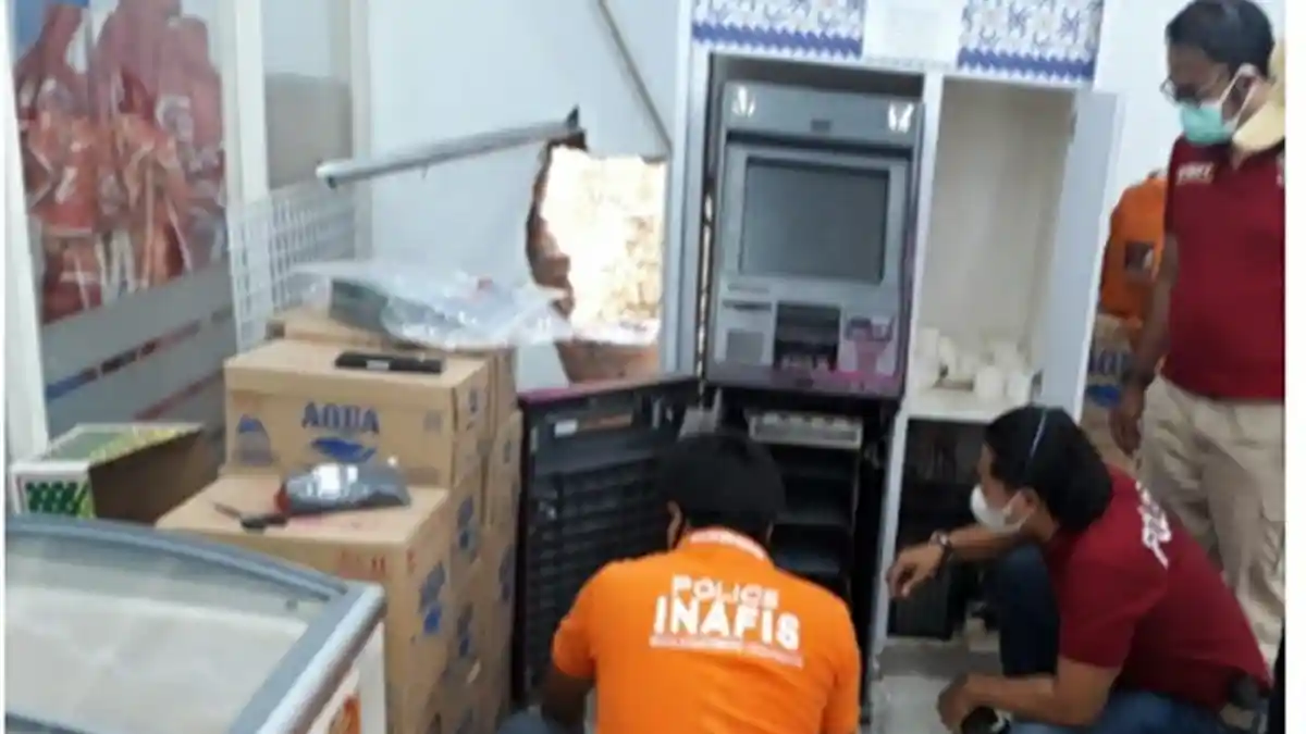Pembobol Mesin ATM di Gunungpati Semarang Diduga Komplotan Lintas Kota, Polisi: Modusnya Sama